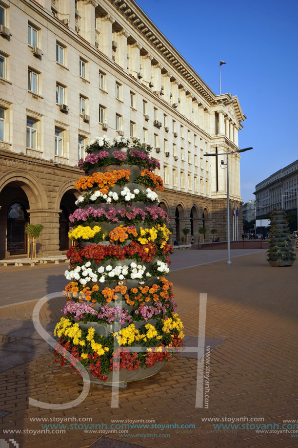 Independence Square, Council of Ministers and the Presidency, Sofia