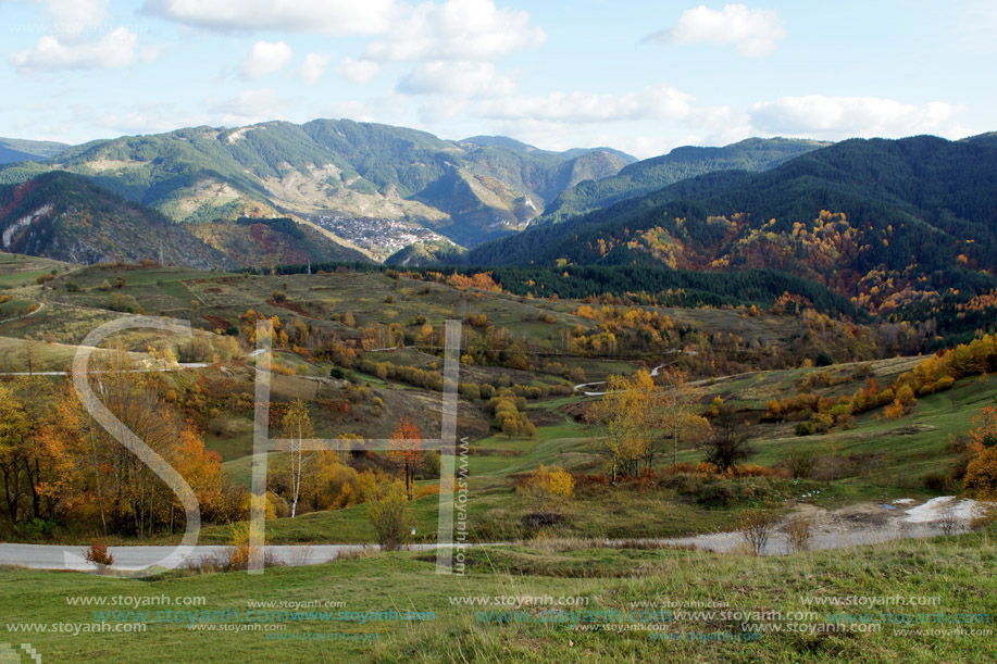 Есенен пейзаж, Родопа планина, Смолянска област