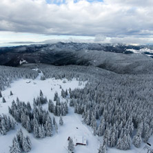 Курорт Пампорово, Изглед от кулата на връх Снежанка, Смолянска област