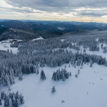 Курорт Пампорово, Изглед от кулата на връх Снежанка, Смолянска област