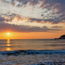 Изгрев на Плажа на Царево,  Област Бургас - Снимки от България, Курорти, Туристически Дестинации