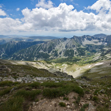 Рила, Изглед от връх Мусала