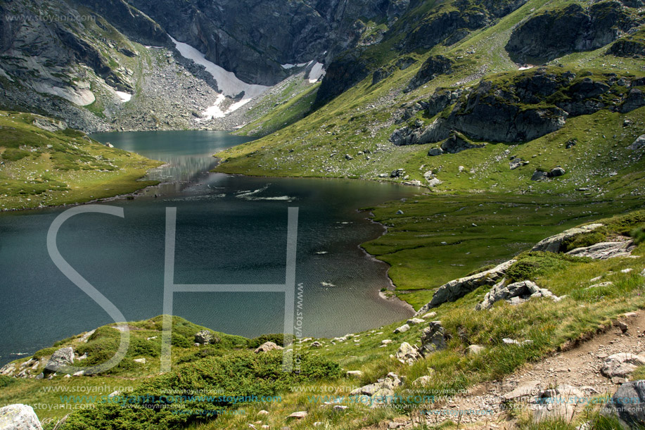 Bliznaka lake (The Twins Lake), The Seven Rila Lakes, Rila Mountain