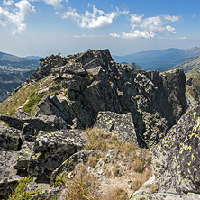 Изглед от връх Каменица, Пирин