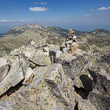 Изглед от връх Каменица към Връх Полежан, Пирин - Снимки от България, Курорти, Туристически Дестинации