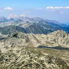 Изглед от връх Каменица към връх Вихрен, Пирин - Снимки от България, Курорти, Туристически Дестинации
