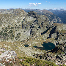 Еленски Езера, Изглед от връх Мальовица, Рила