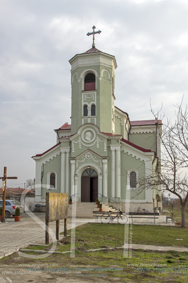 Град Раковски, квартал Парчевич, католическа църква, Област Пловдив