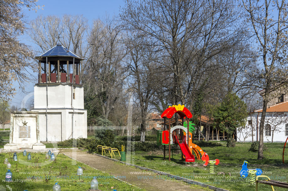 Камбанарията на Църквата в Село Горски Извор, Област Хасково