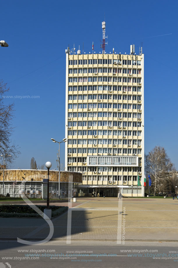 Димитровград, Сградата на Общината, Площад България, Област Хасково