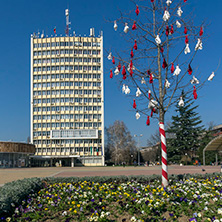 Димитровград, Сградата на Общината, Площад България, Област Хасково