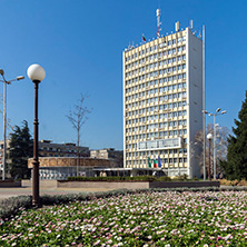 Димитровград, Сградата на Общината, Площад България, Област Хасково