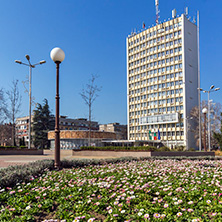 Димитровград, Сградата на Общината, Площад България, Област Хасково - Снимки от България, Курорти, Туристически Дестинации