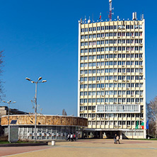 Димитровград, Сградата на Общината, Площад България, Област Хасково - Снимки от България, Курорти, Туристически Дестинации