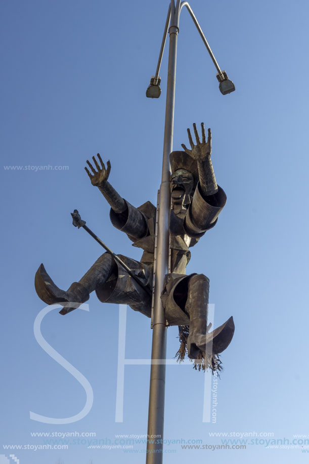 Град Хасково, Център на града, Статуя на Баба Яга, Област Хасково