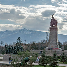 София, Паметник на Съветската Армия , Област София Град - Снимки от България, Курорти, Туристически Дестинации