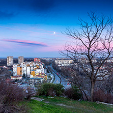 Пловдив Залез, изглед от Небет тепе - Снимки от България, Курорти, Туристически Дестинации