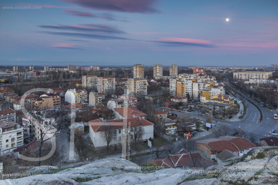 Пловдив Залез, изглед от Небет тепе