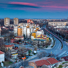 Пловдив Залез, изглед от Небет тепе - Снимки от България, Курорти, Туристически Дестинации