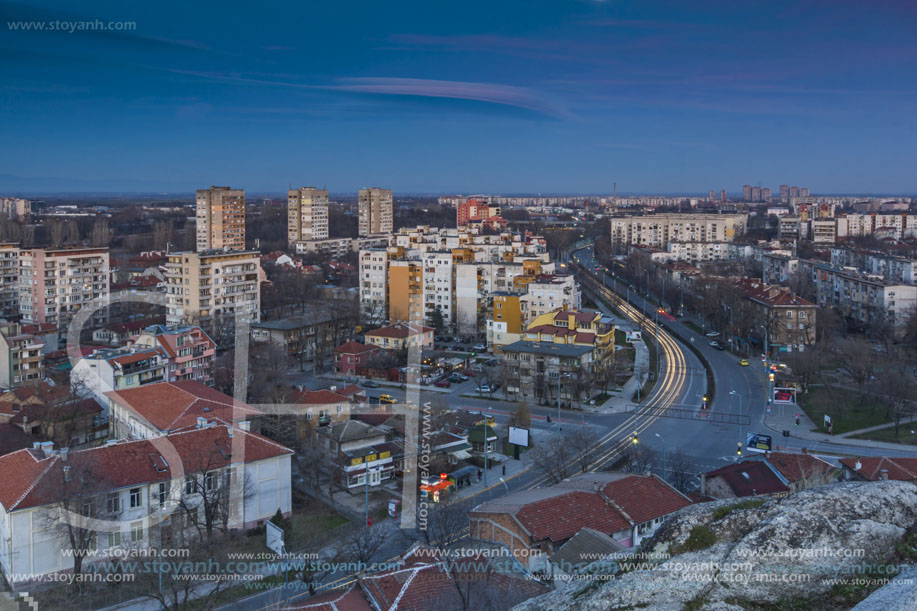 Пловдив Залез, изглед от Небет тепе