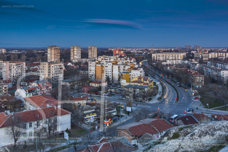 Пловдив Залез, изглед от Небет тепе